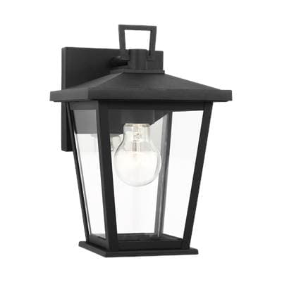 Generation Lighting Linton Small Lantern - Textured Black by Generation Lighting