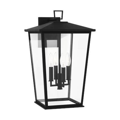 Generation Lighting Linton Extra Large Lantern - Textured Black by Generation Lighting