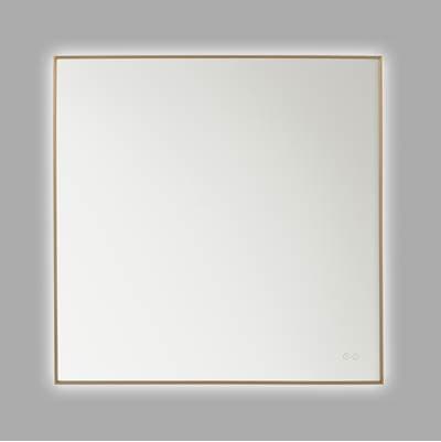 Generation Lighting Cadre Large Square Electric Mirror by Generation Lighting