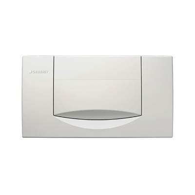 Geberit 200F Actuator Plate for Stop-and-go Flush: White