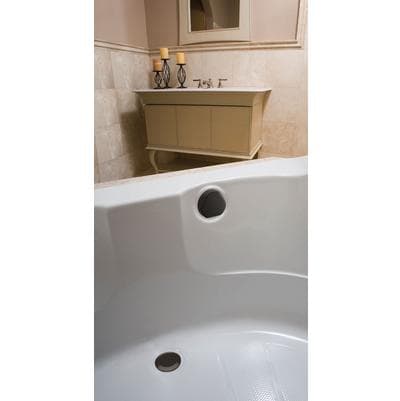 Geberit Ready-to-fit Set D52, for Bathtub Drain with Turn Handle, Brass: Olde Victorian Bronze
