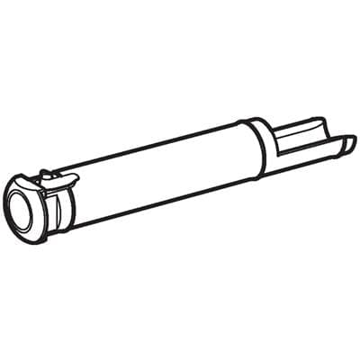 Geberit Flow Limiter for Urinal Flush Control with Electronic or Pneumatic Flush Actuation by Geberit