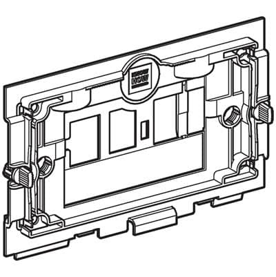 Geberit Adapter Plate for Cover Plate, Surface-even, for Sigma Concealed Cistern