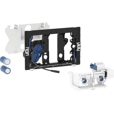Geberit HS05 Hygiene Flush Unit for Sigma Concealed Cistern 12 Cm, Battery Operation