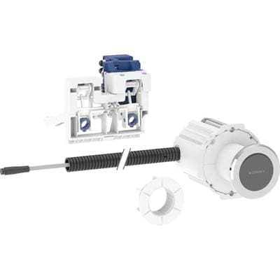 Geberit Electronic WC Flush Control, Mains Operation, for Omega Concealed Cistern 12 Cm, with...
