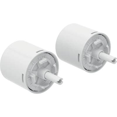 Geberit Pneumatic Cylinder Set for Remote Flush Actuation, Square Design, Pneumatic (2 Pc.) by Geberit