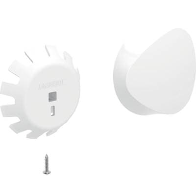 Geberit Actuator Rosette for Bathtub Drain with Turn Handle, Plastic by Geberit
