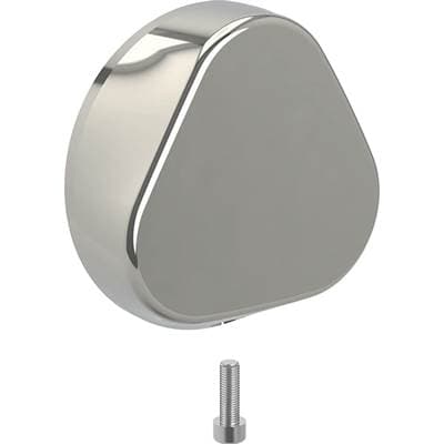 Geberit Actuator Rosette for Bathtub Drain with Turn Handle, Brass by Geberit