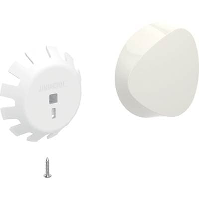 Geberit Actuator Rosette for Bathtub Drain with Turn Handle, Plastic by Geberit