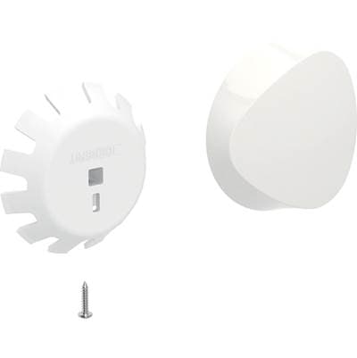 Geberit Actuator Rosette for Bathtub Drain with Turn Handle, Plastic by Geberit
