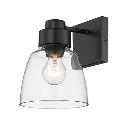 Golden Lighting Remy 1-light Wall Sconce in Matte Black - Matteblack