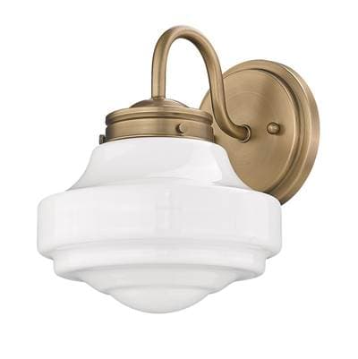 Golden Lighting Ingalls 1-light Wall Sconce - Modern Brass