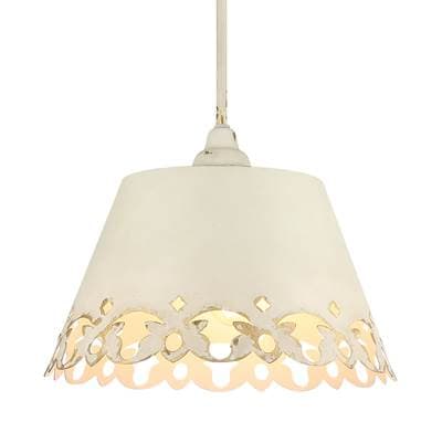 Golden Lighting Wry Lighting Eloise 3-light Pendant - Antique Ivory