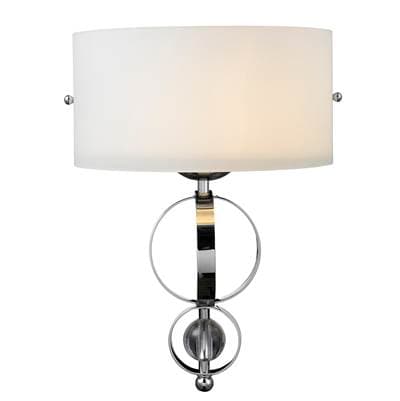 Golden Lighting Cerchi 1-light Wall Sconce - Chrome by Golden Lighting
