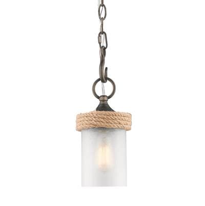 Golden Lighting Wry Lighting Chatham 1-light Pendant - Gunmetal Bronze