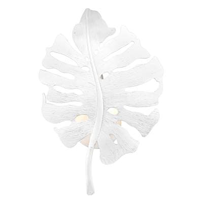 Golden Lighting Wry Lighting Aruba 1-light Wall Sconce - Textured White Plaster