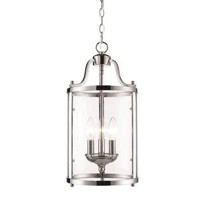Golden Lighting Payton 3-light Pendant - Chrome