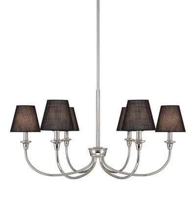 Cambria 6-Light Chandelier by Golden Lighting