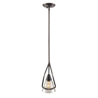 Golden Lighting Wry Lighting Olympia 1-light Pendant - Burnt Sienna