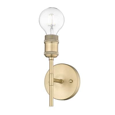 Golden Lighting Wry Lighting Axel 1-light Wall Sconce - Brushed Champagne Brass