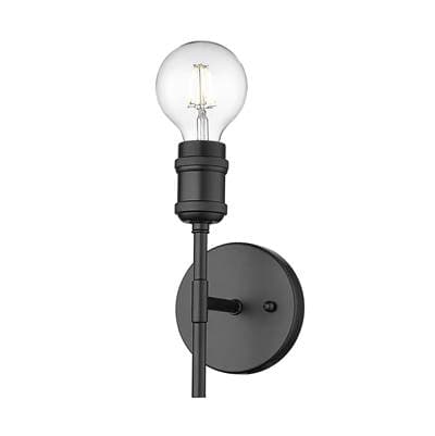 Golden Lighting Wry Lighting Axel 1-light Wall Sconce in Matte Black - Matteblack