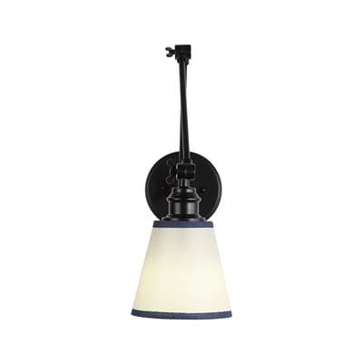 Golden Lighting Yep By Golden Lighting Equinox 1-light Swing Arm Wall Lamp with Blue Trim Shade -...