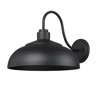 Golden Lighting Yep By Golden Lighting Levitt 1-light Outdoor Wall in Natural Black and Natural...