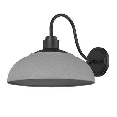 Golden Lighting Yep By Golden Lighting Levitt 1-light Outdoor Wall in Natural Black and Natural...
