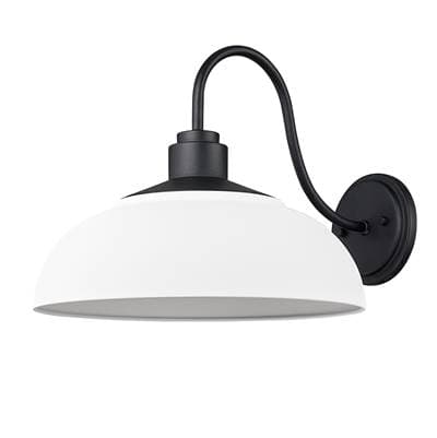 Golden Lighting Yep By Golden Lighting Levitt 1-light Outdoor Wall in Natural Black and Natural...