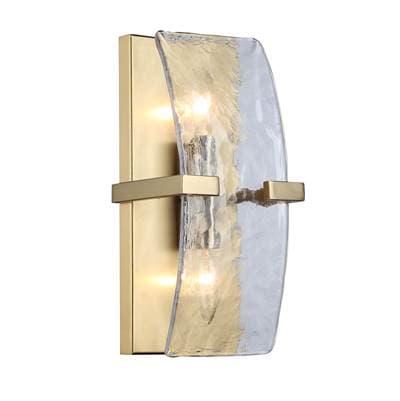 Golden Lighting Aenon 2-light Wall Sconce - Brushed Champagne Brass