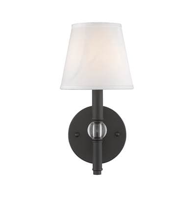 Golden Lighting Wry Lighting Waverly 1-light Wall Sconce - Rubbed Bronze