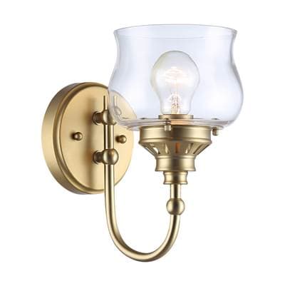Golden Lighting Wry Lighting Daphne 1-light Wall Sconce - Brushed Champagne Brass