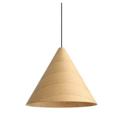 Golden Lighting Conique 3-light Pendant - Light Walnut by Golden Lighting