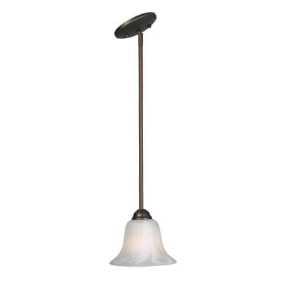Golden Lighting Wry Lighting Chime 1-light Pendant - Rubbed Bronze