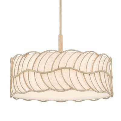 Golden Lighting Wry Lighting Simbolo 5-light Pendant - Almond