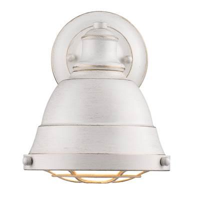 Golden Lighting Bartlett 1-light Vanity in French White by Golden Lighting