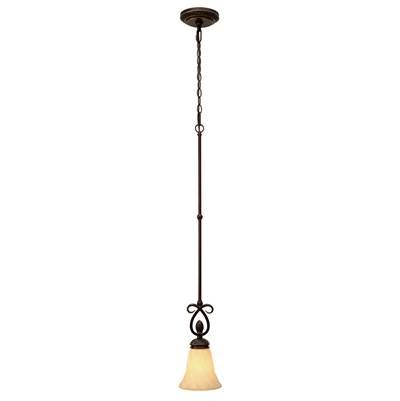 Wry Lighting Torbellino 1-light Pendant in Cordoban Bronze