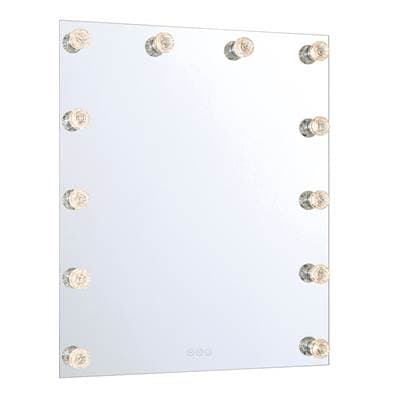 Golden Lighting Yep By Golden Lighting Starlight Integrated Led 30In Mirror with Rose Diffusers -...