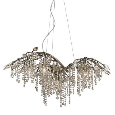 Golden Lighting Autumn Twilight 6-light Chandelier - Mystic Gold by Golden Lighting