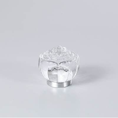 Golden Lighting Clear Glass Rose Diffuser by Golden Lighting