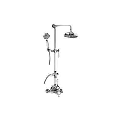 Adley Exposed Thermostatic Shower System w/Handshower (Rough and Trim) - Olive Bronze