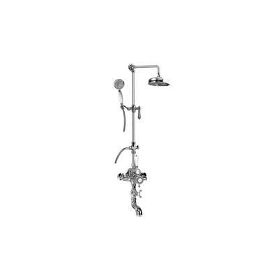 Adley Exposed Thermostatic Tub and Shower System w/Handshower (Rough and Trim) by Graff