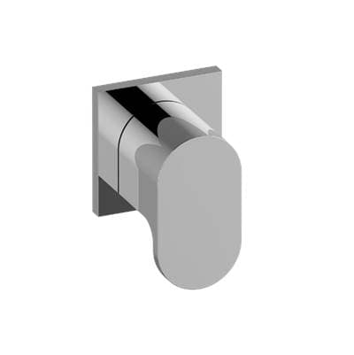Graff Ametis Square M-series Stop/volume Control Valve Trim with Handle - 24k Gold Plated by Graff