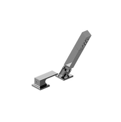 Graff Incanto Deck-Mounted Handshower and Diverter Set (Trim) - Brushed Onyx Pvd