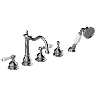 Graff Adley Roman Tub Set - Brushed Brass Pvd by Graff