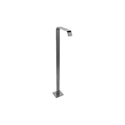 Graff Targa Floor-mounted Tub Filler, Spout Only - Unfinished Brass