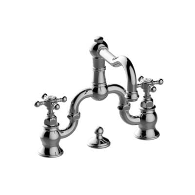 Graff Adley Widespread Bridge Lavatory Faucet - Olive Bronze by Graff