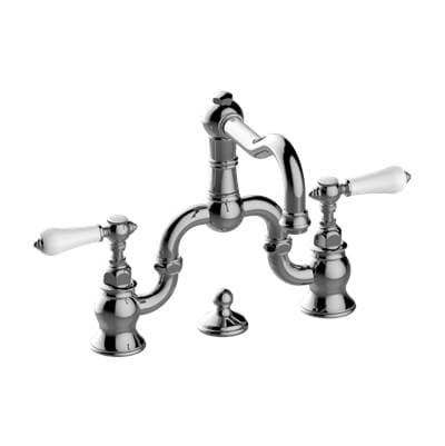 Graff Adley Widespread Bridge Lavatory Faucet - Olive Bronze