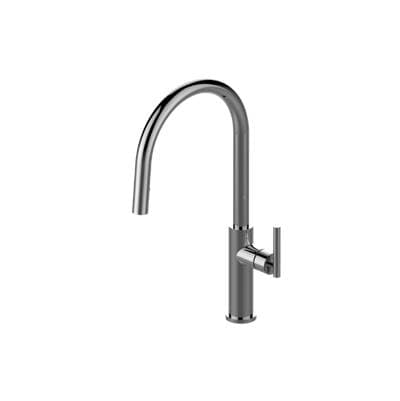 Graff Pull-down Kitchen Faucet with Cosmopolitan Sprayer - Unfinished Brass