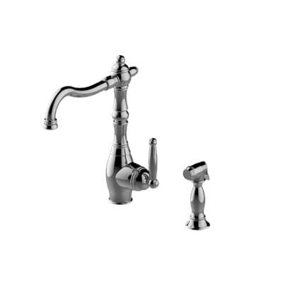 Graff Kitchen Faucet with Side Spray - Brushed Brass Pvd by Graff
